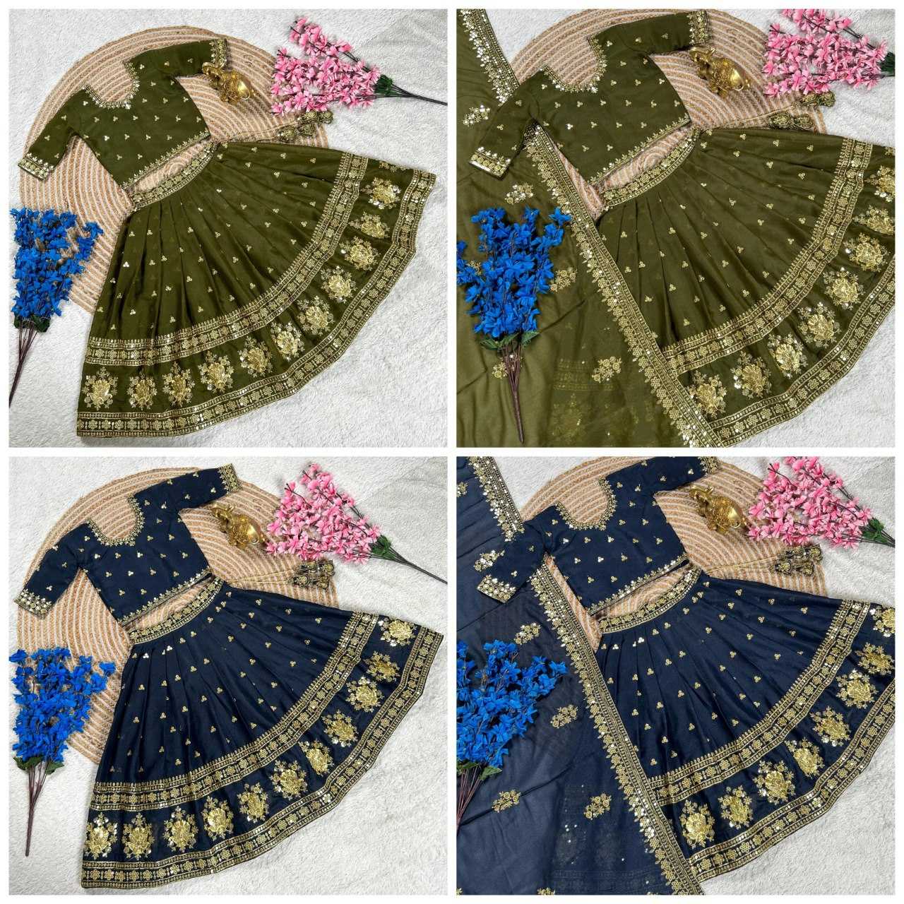 Ynf Georgette KESH505 344 Kids Wear Wholesale Kids Lehenga Kids Ghagra Choli Indian Wear For Kids Manufacturer