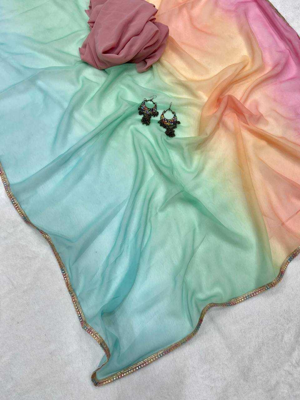 Ynf Georgette KESH509 103 Sarees Wholesale Designer Sarees Fancy Sarees Ladies Sarees Manufacturer