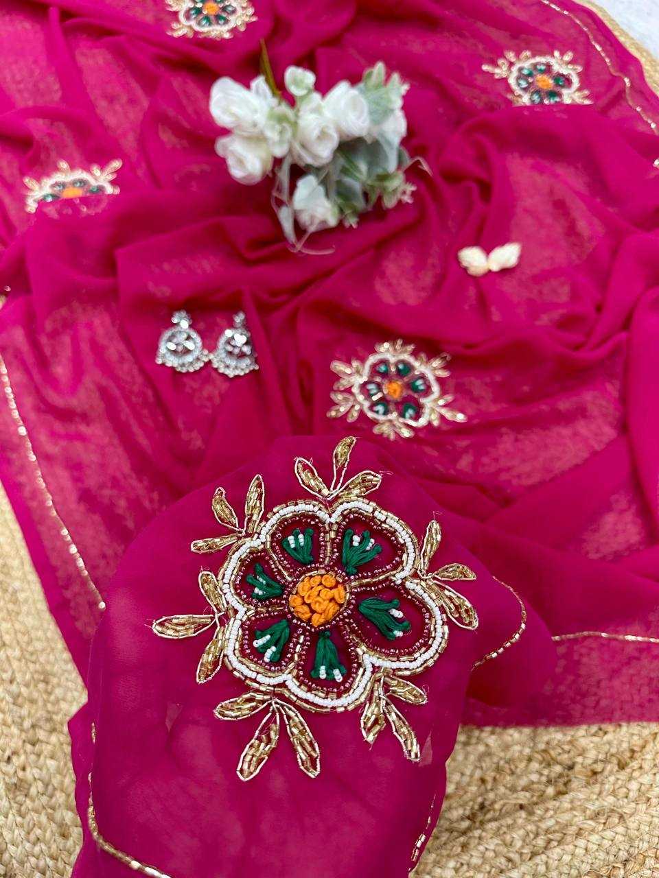 Ynf Georgette KESH509 104 Sarees Wholesale Designer Sarees Fancy Sarees Ladies Sarees Manufacturer