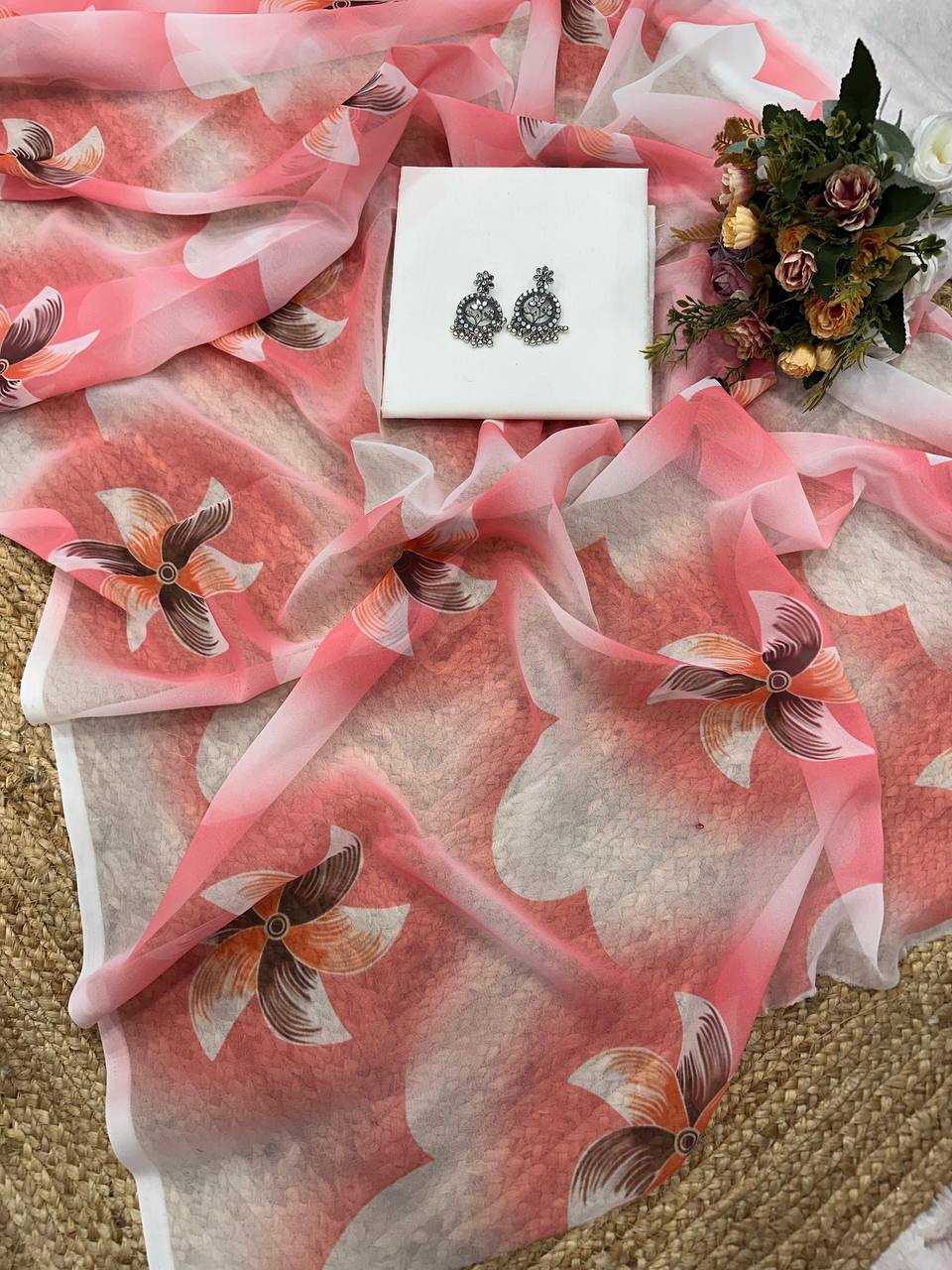 Ynf Georgette KESH509 106 Sarees Wholesale Designer Sarees Fancy Sarees Ladies Sarees Manufacturer