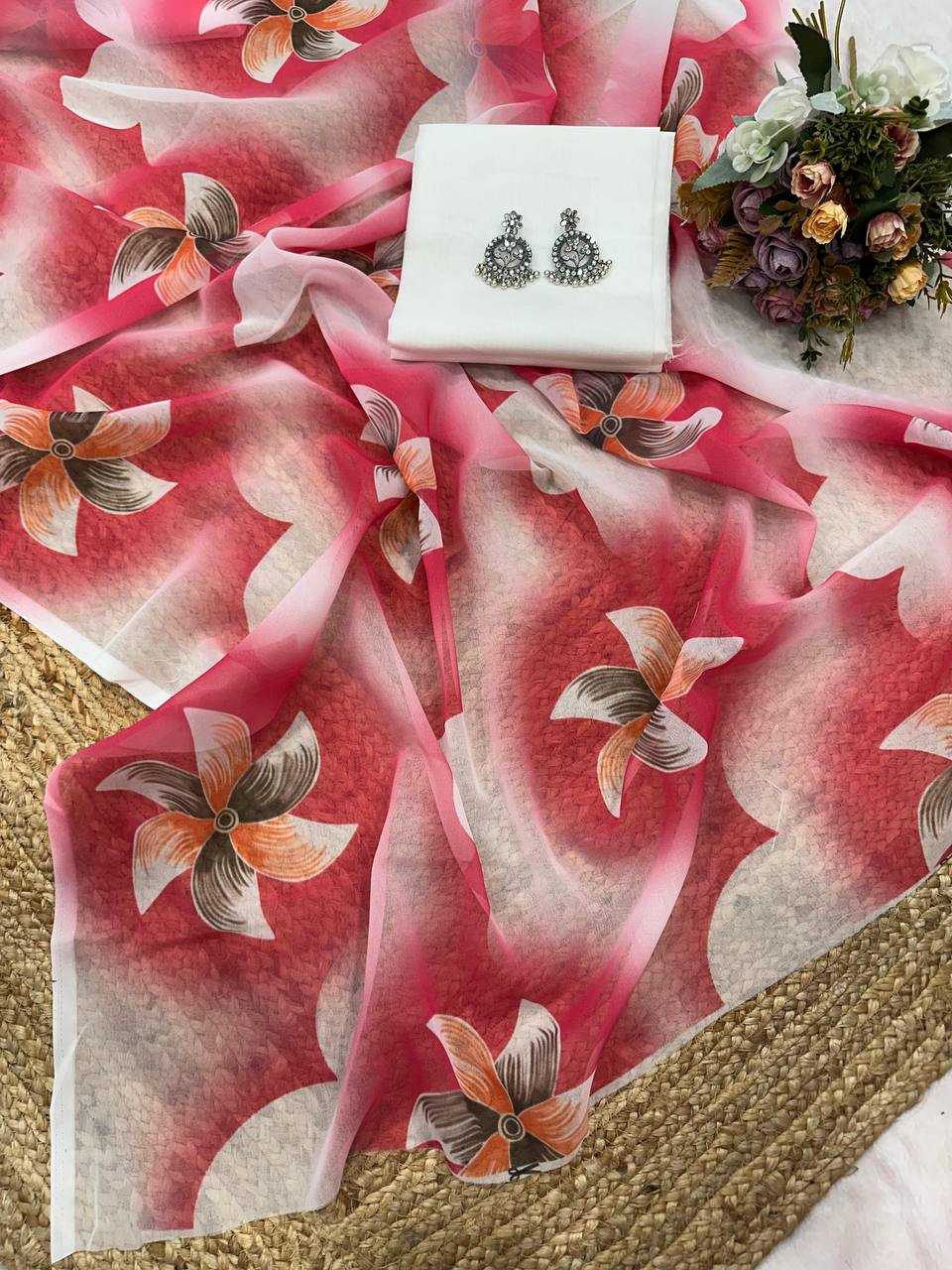Ynf Georgette KESH509 106 Sarees Wholesale Designer Sarees Fancy Sarees Ladies Sarees Manufacturer