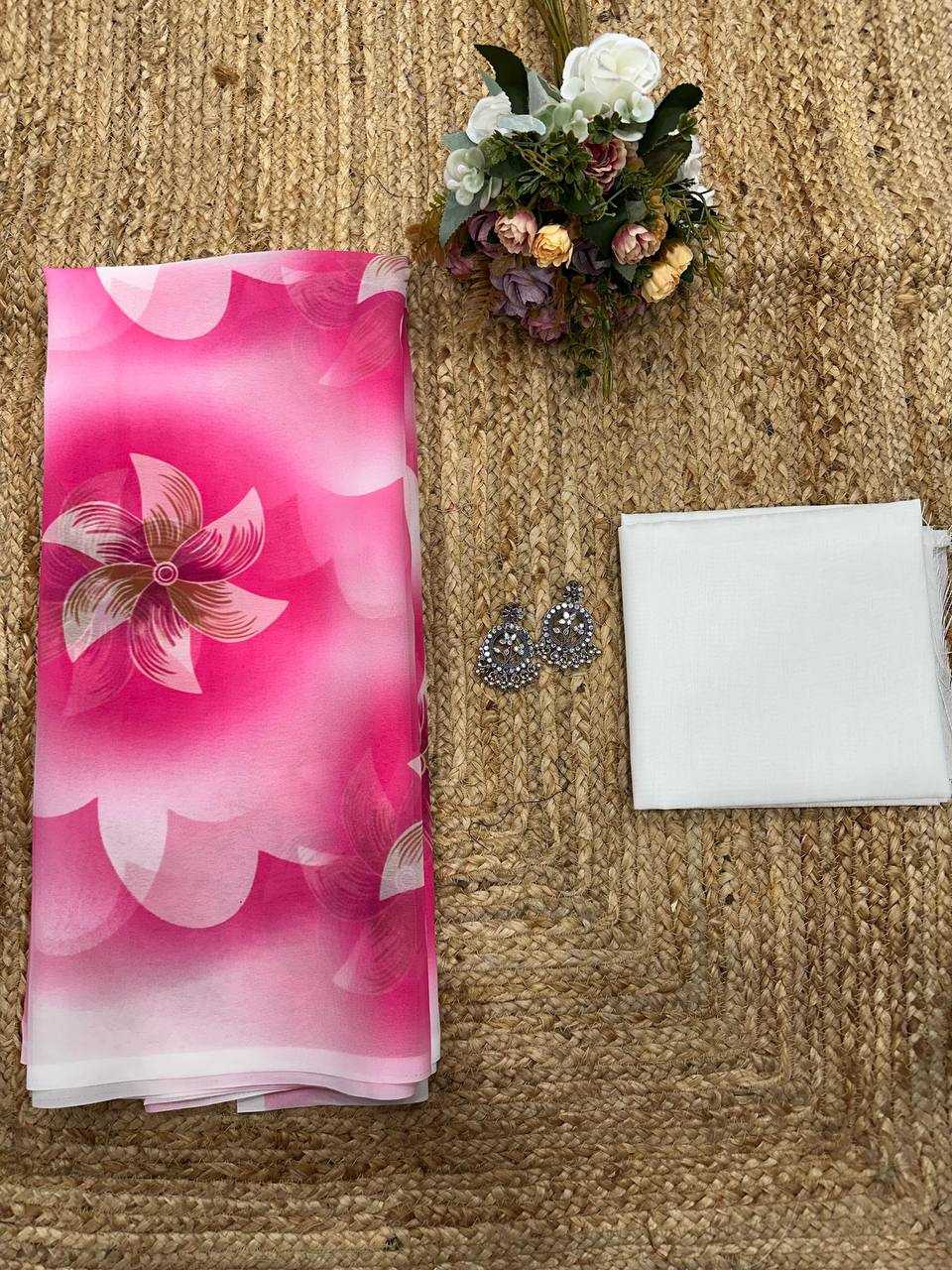 Ynf Georgette KESH509 106 Sarees Wholesale Designer Sarees Fancy Sarees Ladies Sarees Manufacturer
