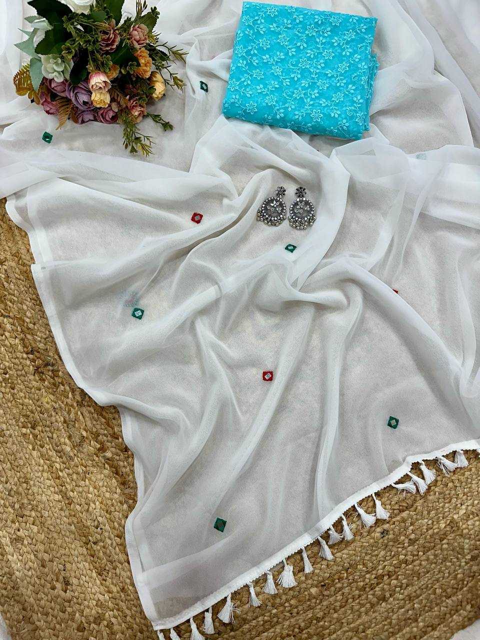 Ynf Georgette KESH509 107 Sarees Wholesale Designer Sarees Fancy Sarees Ladies Sarees Manufacturer