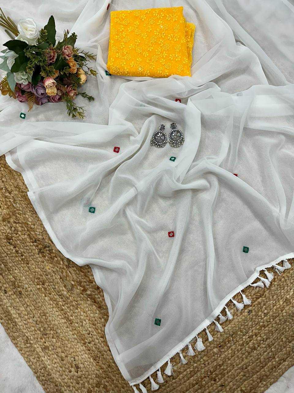 Ynf Georgette KESH509 107 Sarees Wholesale Designer Sarees Fancy Sarees Ladies Sarees Manufacturer