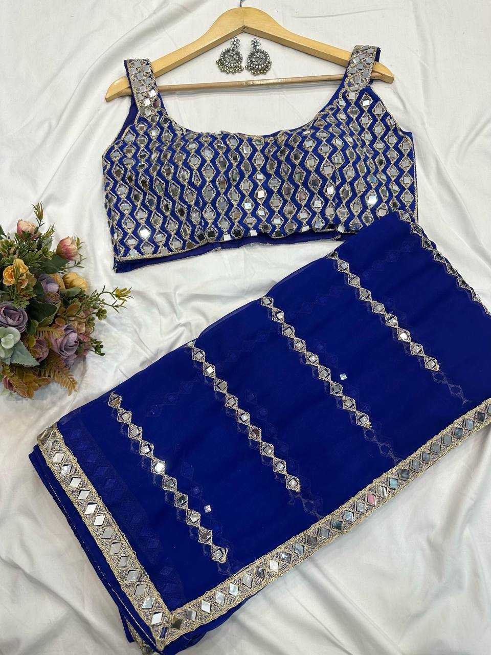 Ynf Georgette KESH509 109 Sarees Wholesale Designer Sarees Fancy Sarees Ladies Sarees Manufacturer