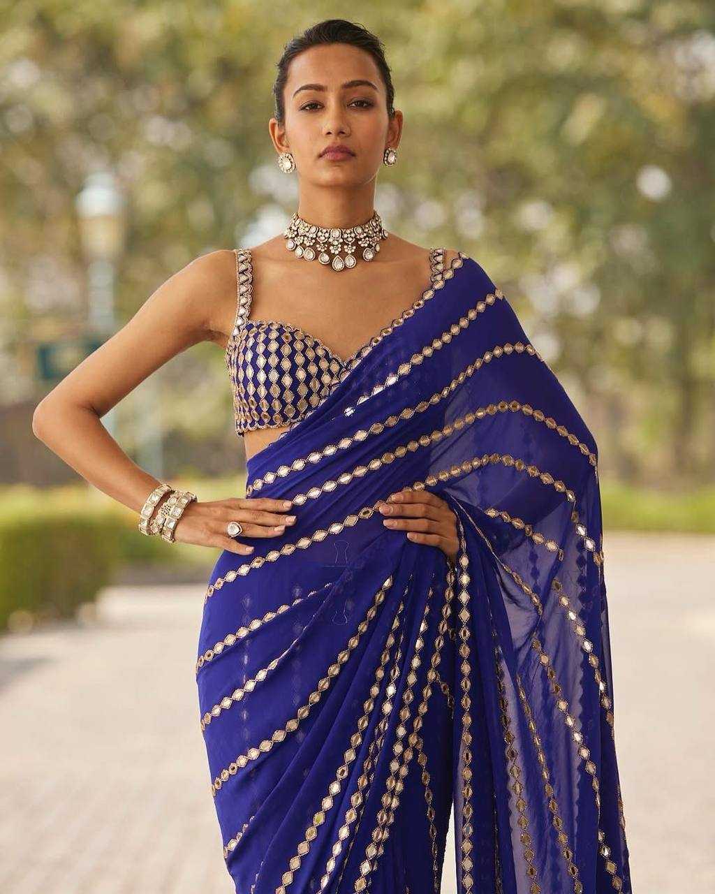 Ynf Georgette KESH509 109 Sarees Wholesale Designer Sarees Fancy Sarees Ladies Sarees Manufacturer