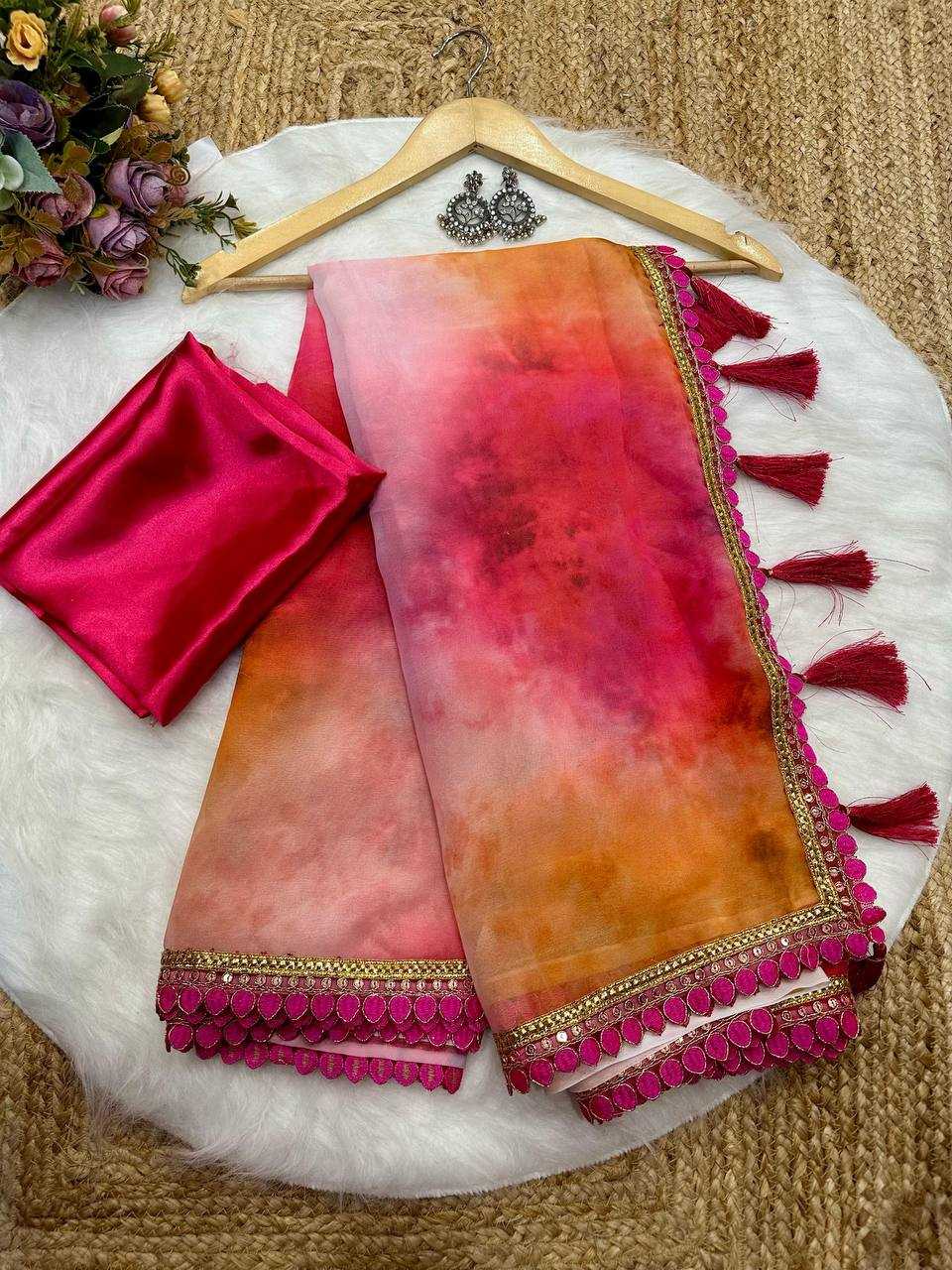 Ynf Georgette KESH509 113 Sarees Wholesale Designer Sarees Fancy Sarees Ladies Sarees Manufacturer