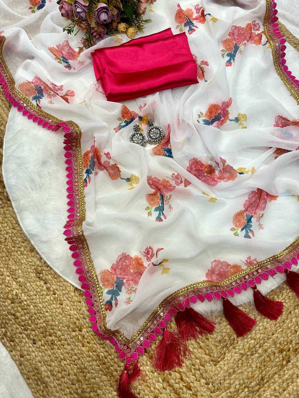 Ynf Georgette KESH509 113 Sarees Wholesale Designer Sarees Fancy Sarees Ladies Sarees Manufacturer