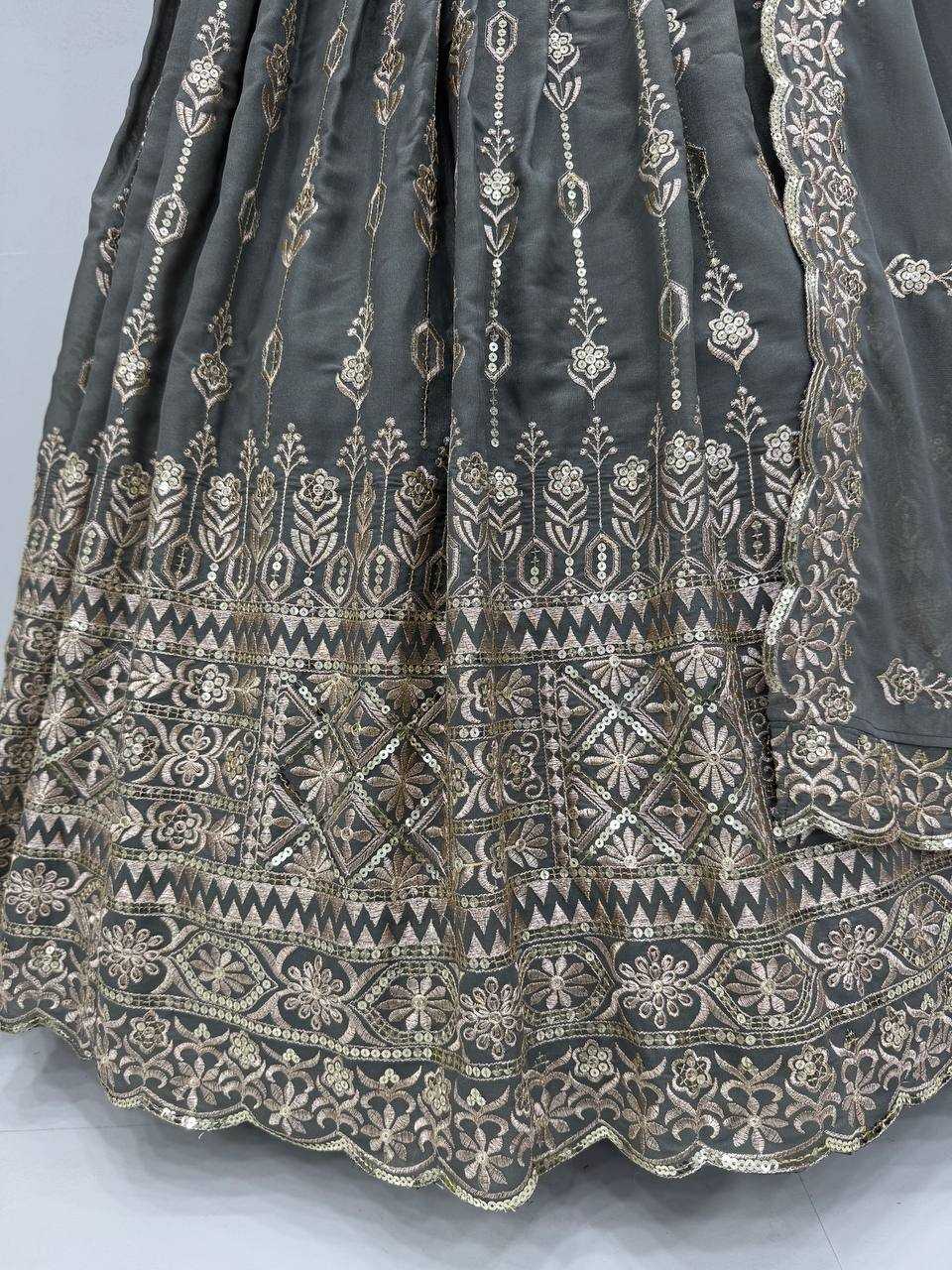 Ynf Georgette KESH512 1034 Lehengas Wholesale Designer Lehenga Fancy Lehenga Embroidered Lehenga Manufacturer