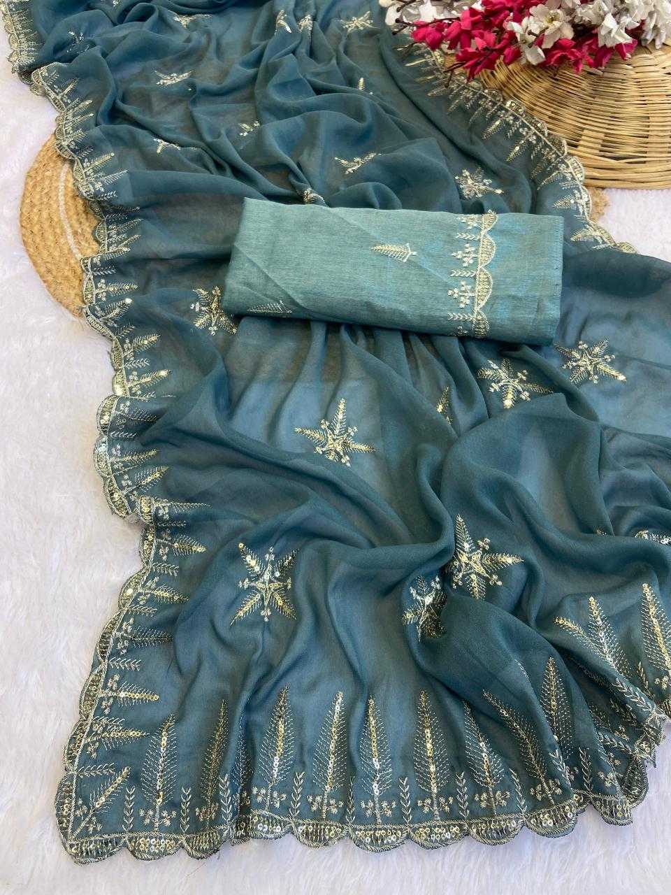 Ynf Georgette KESH514 138 Sarees Wholesale Designer Sarees Party Wear Sarees Printed Sarees Manufacturer