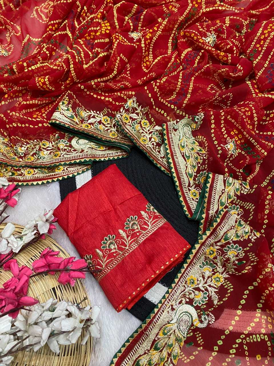 Ynf Georgette KESH514 151 Sarees Wholesale Designer Sarees Embroidered Sarees Manufacturer