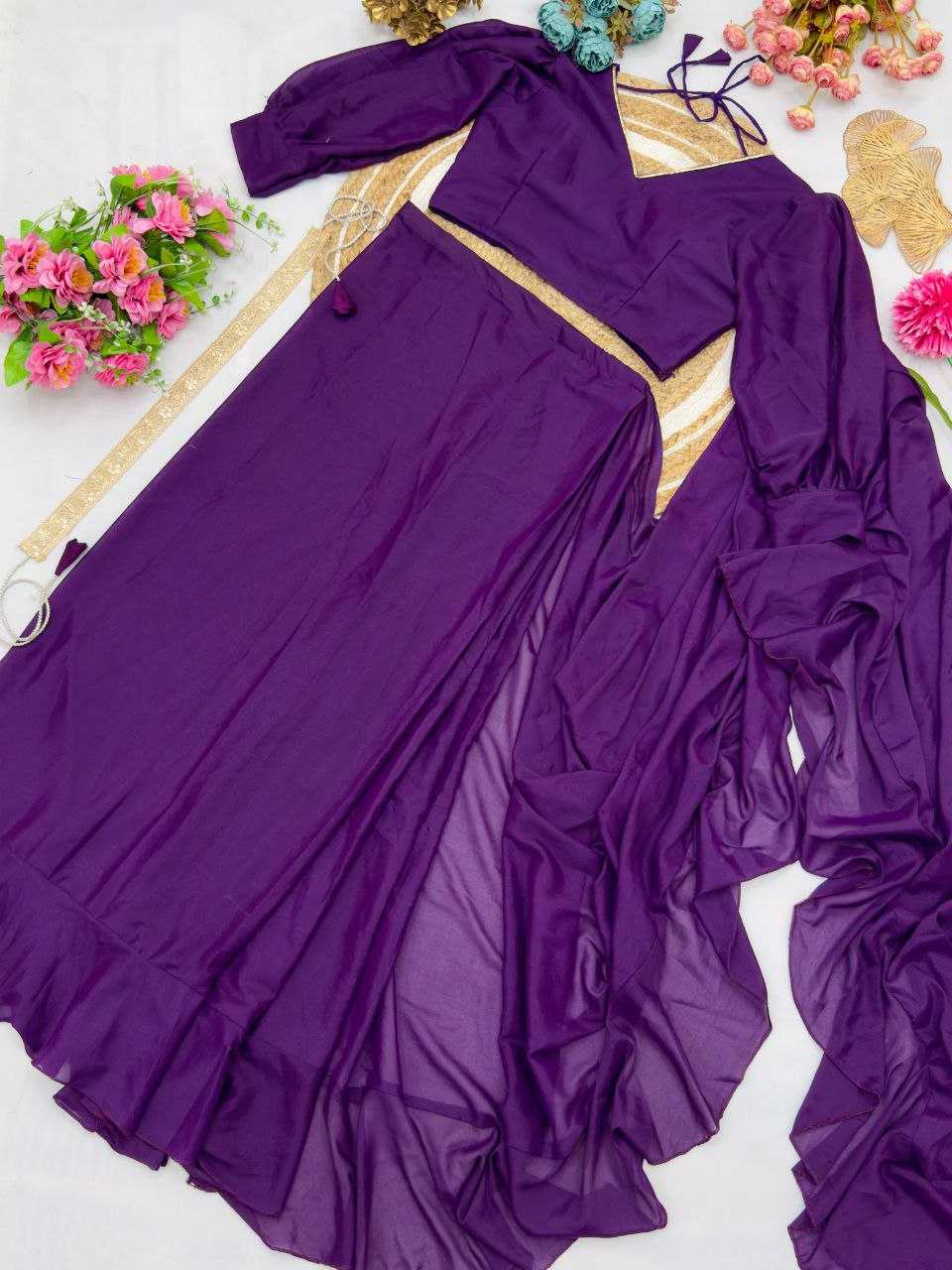 Ynf Georgette KESH516 9260 Sarees Wholesale Ready To Wear Sarees Party Wear Sarees Fancy Sarees Manufacturer
