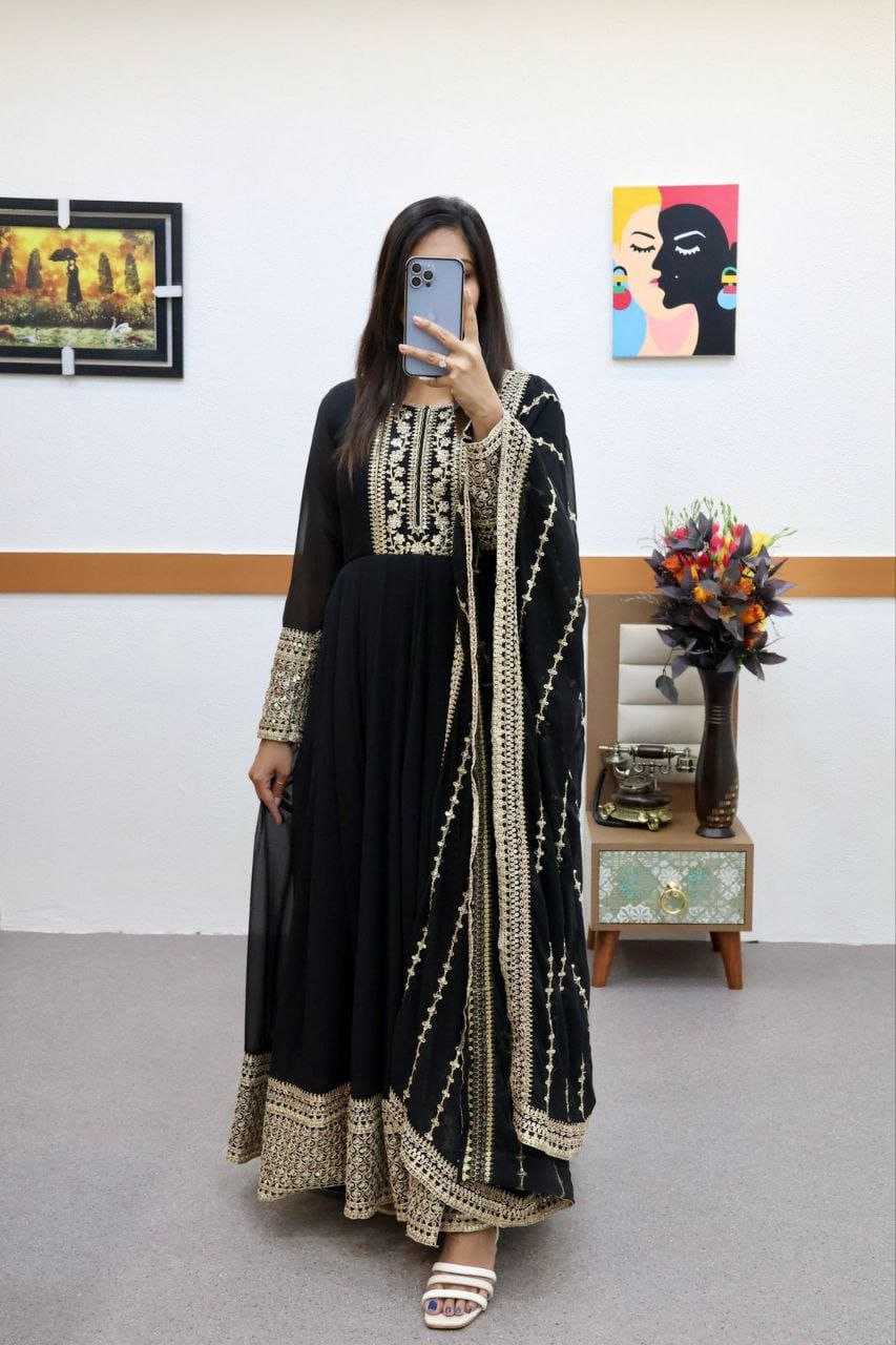 Ynf Georgette KESH517 1101 Suits & Dresses Wholesale Embroidery Suits Designer dresses Manufacturer
