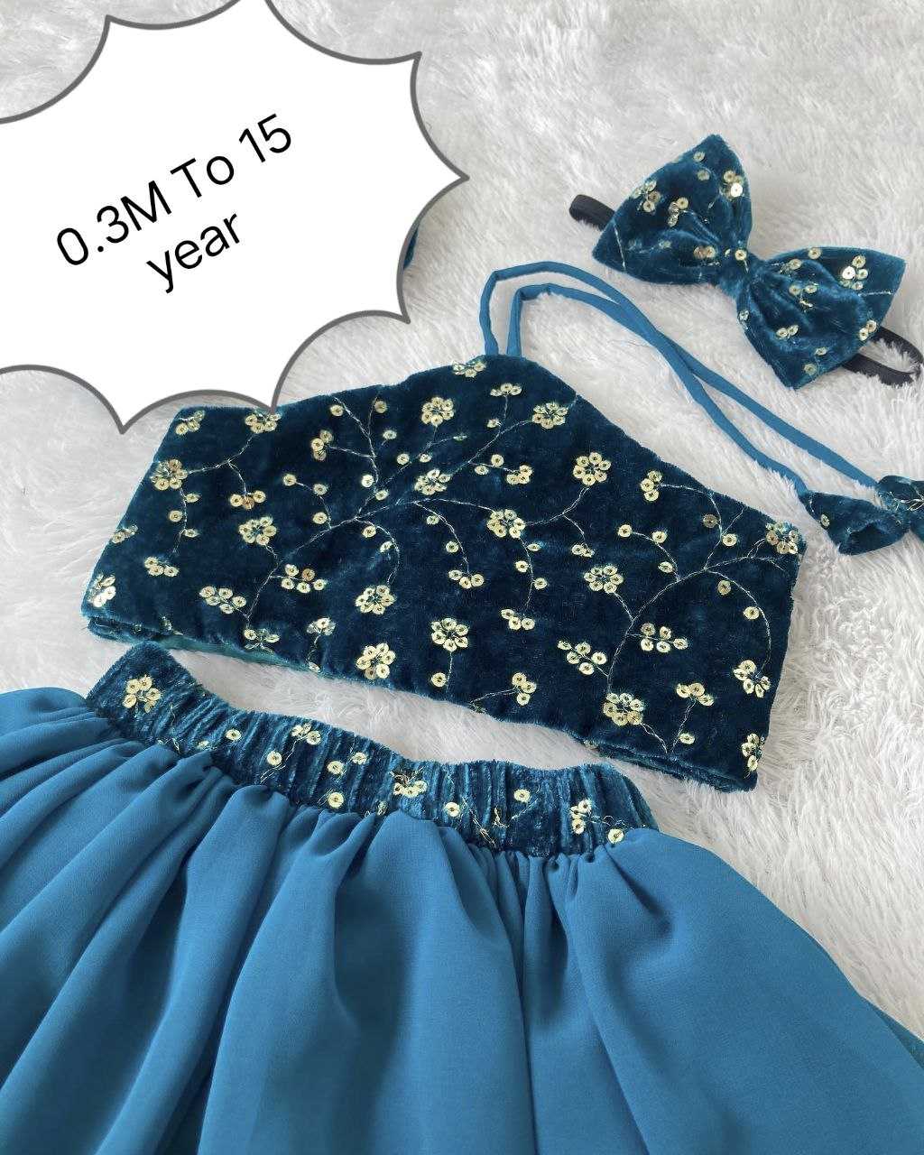 Ynf Georgette RIN107 345 Kids Wear Wholesale Kids Lehenga Kids Lehenga Choli Baby Girl Lehenga Manufacturer