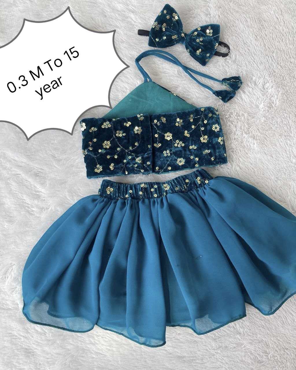 Ynf Georgette RIN107 345 Kids Wear Wholesale Kids Lehenga Kids Lehenga Choli Baby Girl Lehenga Manufacturer