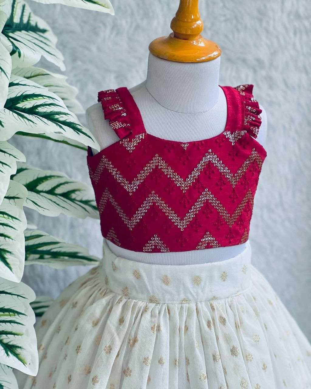 Ynf Georgette RIN107 357 Kids Wear Wholesale Kids Lehenga Kids Traditional Outfits Kids Lehenga Choli Kids Wedding Outfits Baby Girl Lehenga Manufacturer