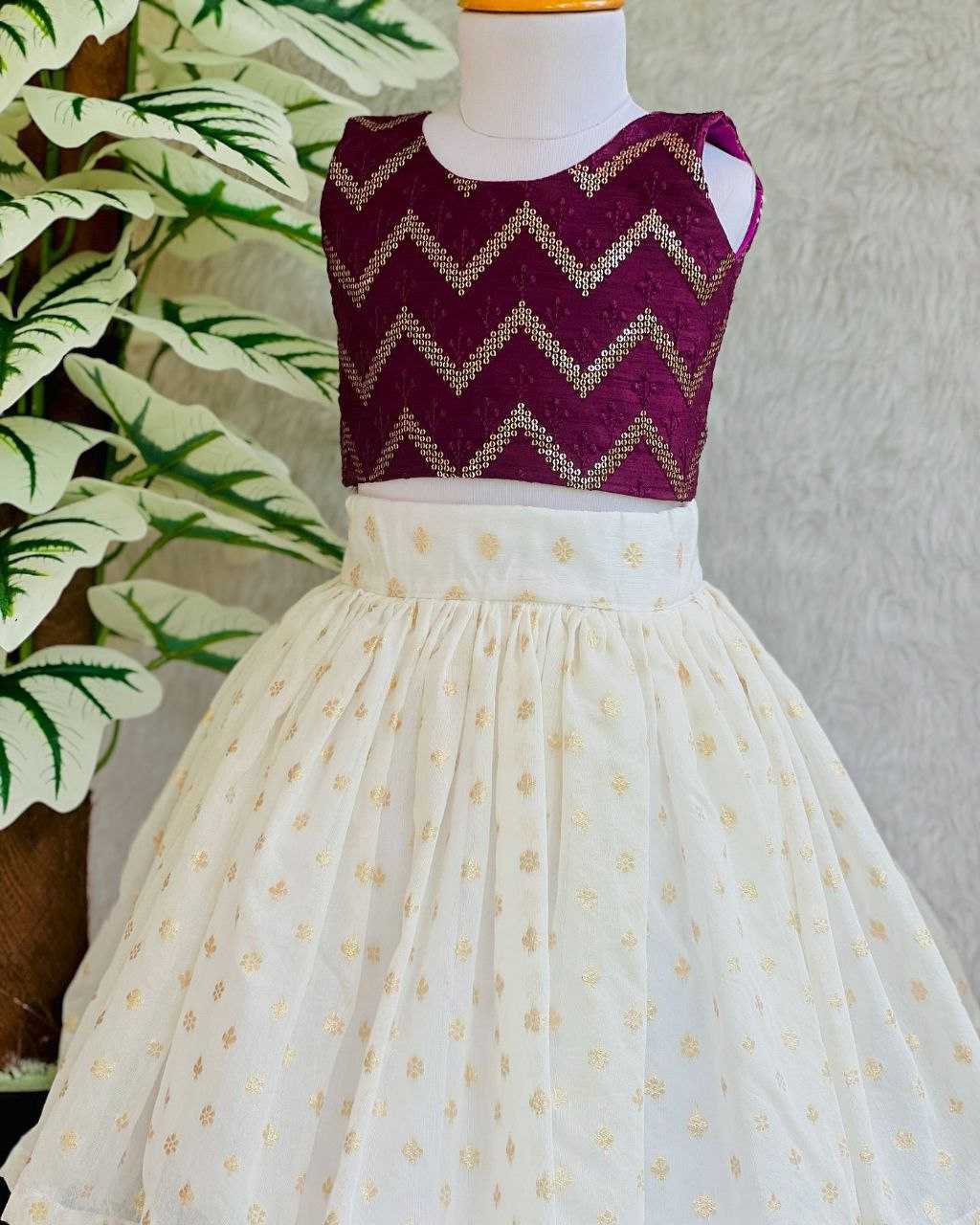 Ynf Georgette RIN107 357 Kids Wear Wholesale Kids Lehenga Kids Traditional Outfits Kids Lehenga Choli Kids Wedding Outfits Baby Girl Lehenga Manufacturer