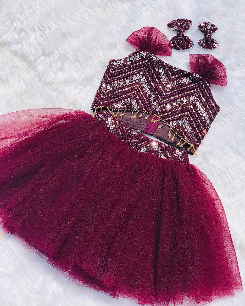 Ynf Georgette RIN107 365 Kids Wear Wholesale Kids Lehenga Kids Festive Wear Baby Girl Lehenga Manufacturer