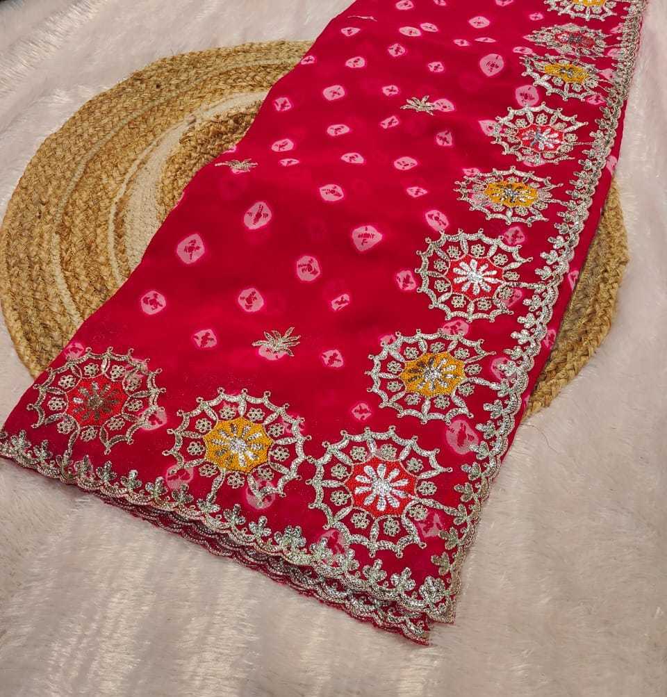 Ynf Georgette RIN128 JK 146 Sarees Wedding Collections Festive Collections Wholesale Georgette Sarees Butta Sarees Cutwork Saree Manufacturer