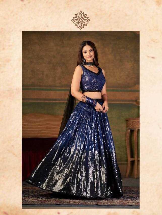 Ynf Georgette RIN131 3004 Lehengas Festive Collections Wholesale Sequins Lehenga Navratri Chaniya Choli Manufacturer