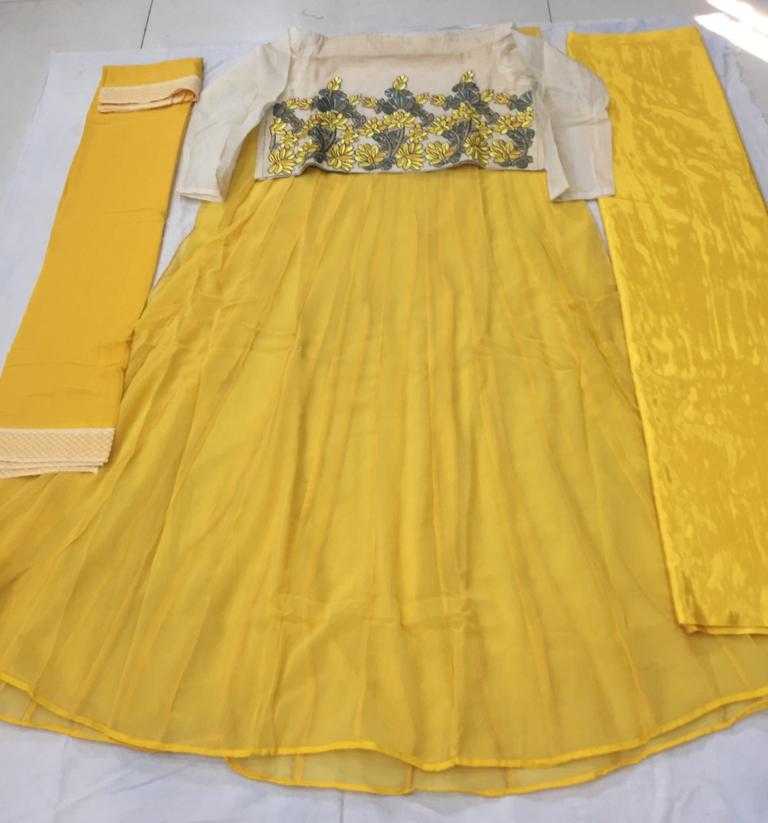 Ynf Georgette RIN131 72004 Suits & Dresses Western Wears Festive Collections Wholesale Embroidery Suits Georgette Suit Party Wear Dresses Manufacturer
