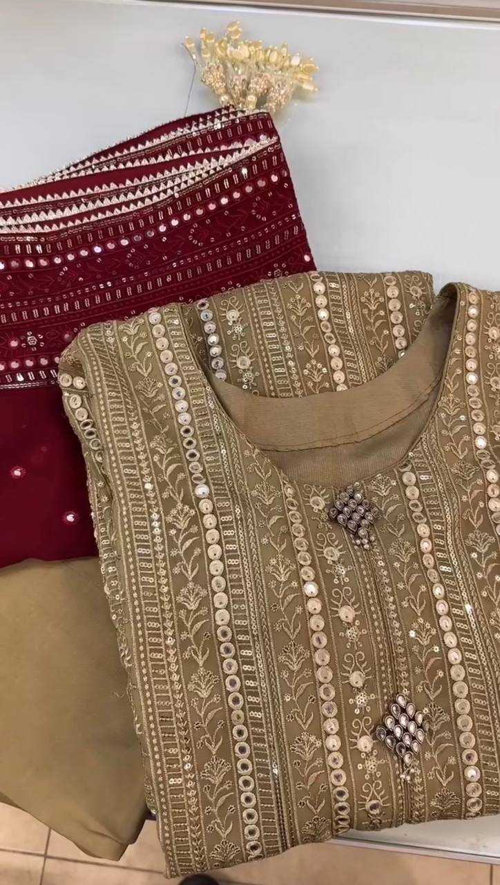 Ynf Georgette RIN133 1514 Suits & Dresses Wholesale Georgette Suit Wedding Suits Party Wear Dresses Manufacturer