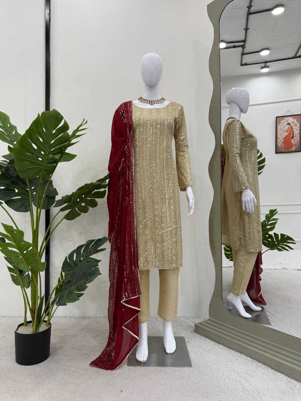 Ynf Georgette RIN133 1514 Suits & Dresses Wholesale Georgette Suit Wedding Suits Party Wear Dresses Manufacturer