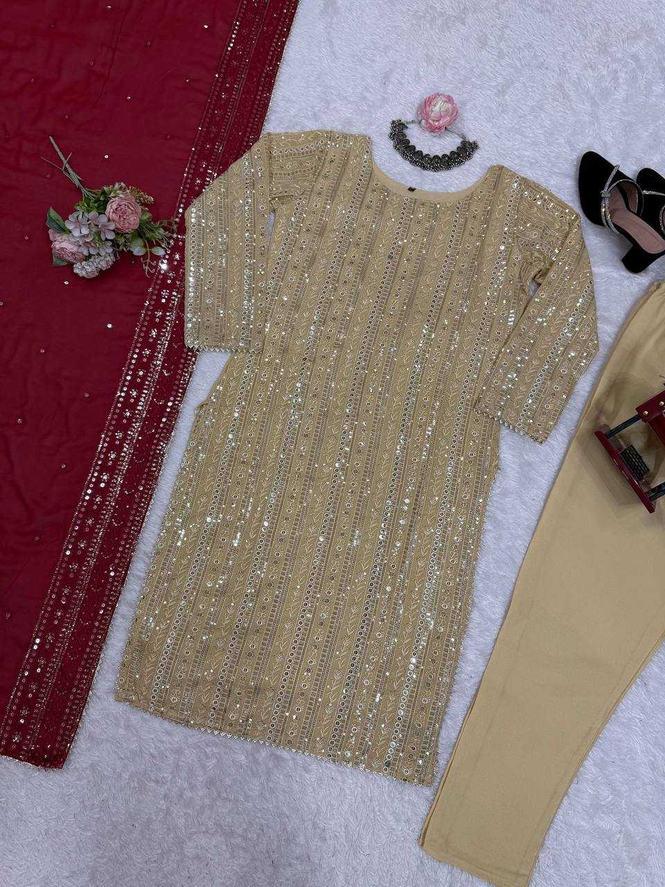 Ynf Georgette RIN133 1514 Suits & Dresses Wholesale Georgette Suit Wedding Suits Party Wear Dresses Manufacturer