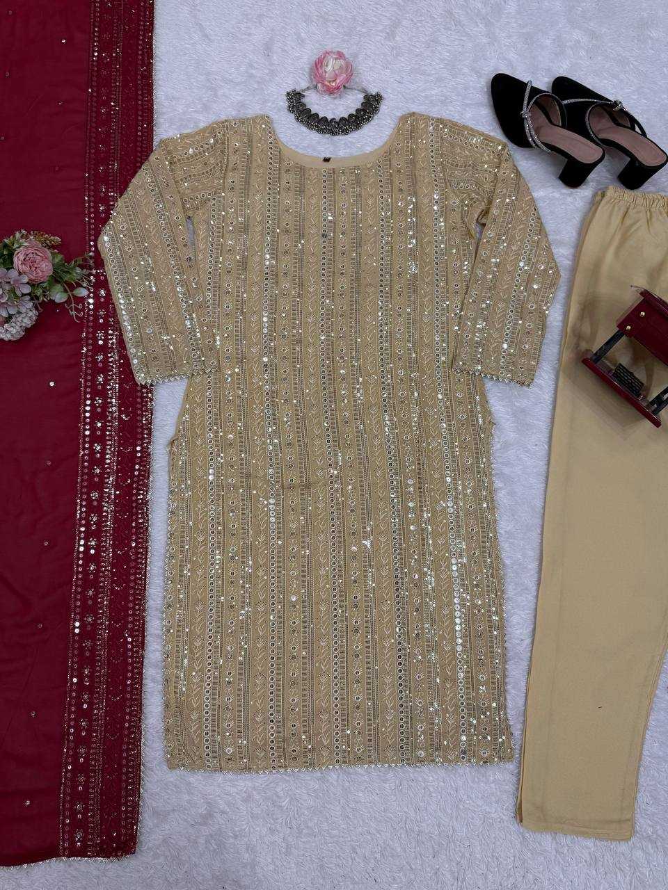 Ynf Georgette RIN133 1514 Suits & Dresses Wholesale Georgette Suit Wedding Suits Party Wear Dresses Manufacturer
