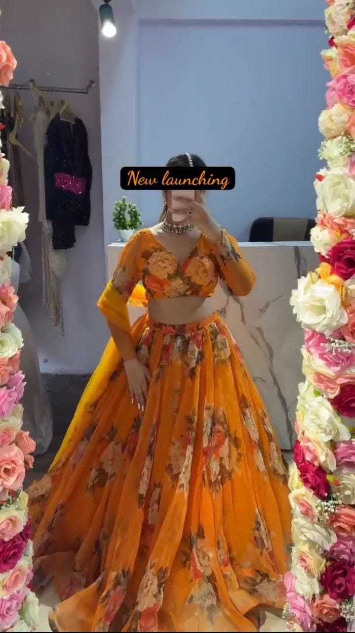 Ynf Georgette RIN157 1066 Lehengas Plus Size Collections Wholesale Designer Lehenga Wedding Lehenga Georgette Lehenga Manufacturer