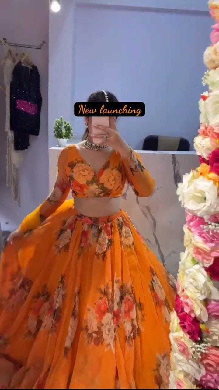 Ynf Georgette RIN157 1066 Lehengas Plus Size Collections Wholesale Designer Lehenga Wedding Lehenga Georgette Lehenga Manufacturer