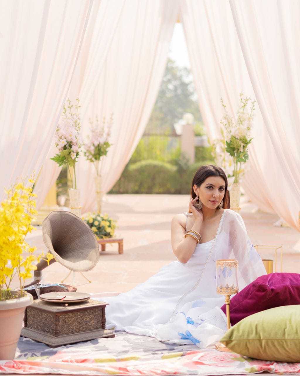 Ynf Georgette RIN157 183 Gowns Festive Collections Plus Size Collections Wholesale Fancy Gowns Georgette Gown Onam Collections Manufacturer