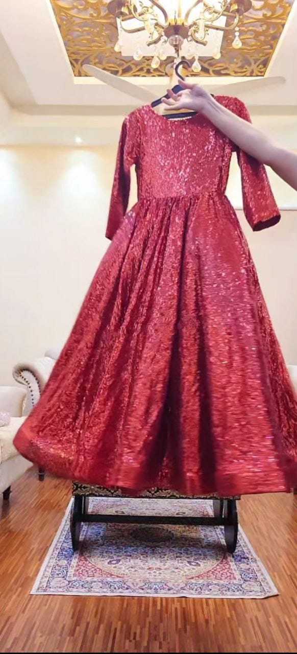 Ynf Georgette RIN157 2060 Gowns Wedding Collections Plus Size Collections Wholesale Georgette Gown Wedding Gown Sequin Gowns Manufacturer