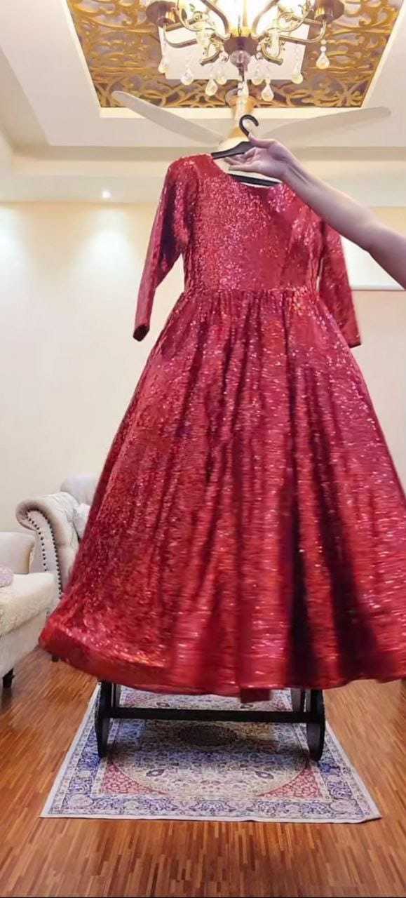 Ynf Georgette RIN157 2060 Gowns Wedding Collections Plus Size Collections Wholesale Georgette Gown Wedding Gown Sequin Gowns Manufacturer