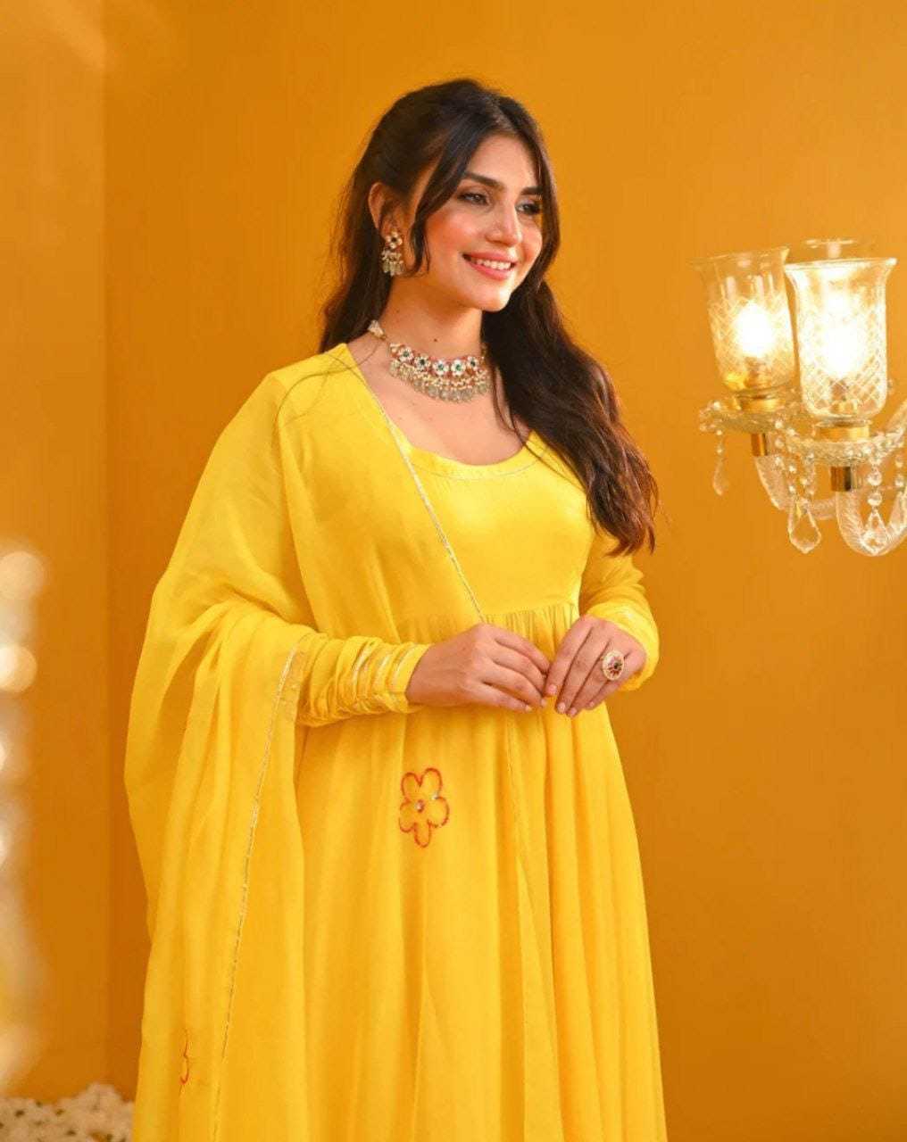 Ynf Georgette RIN157 2070 Gowns Festive Collections Plus Size Collections Wholesale Party Gowns Georgette Gown Designer Gowns Manufacturer