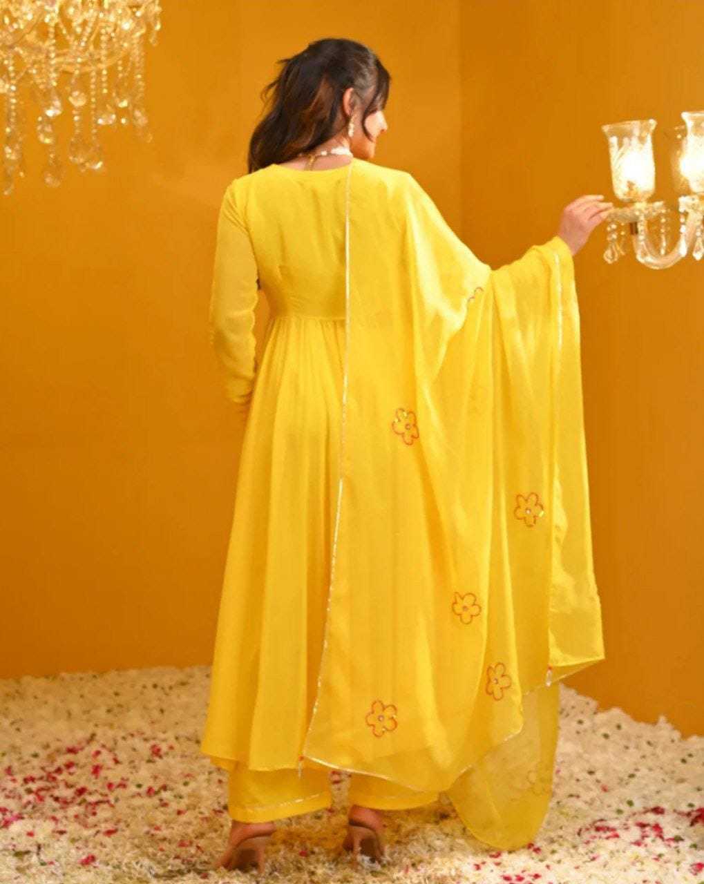 Ynf Georgette RIN157 2070 Gowns Festive Collections Plus Size Collections Wholesale Party Gowns Georgette Gown Designer Gowns Manufacturer