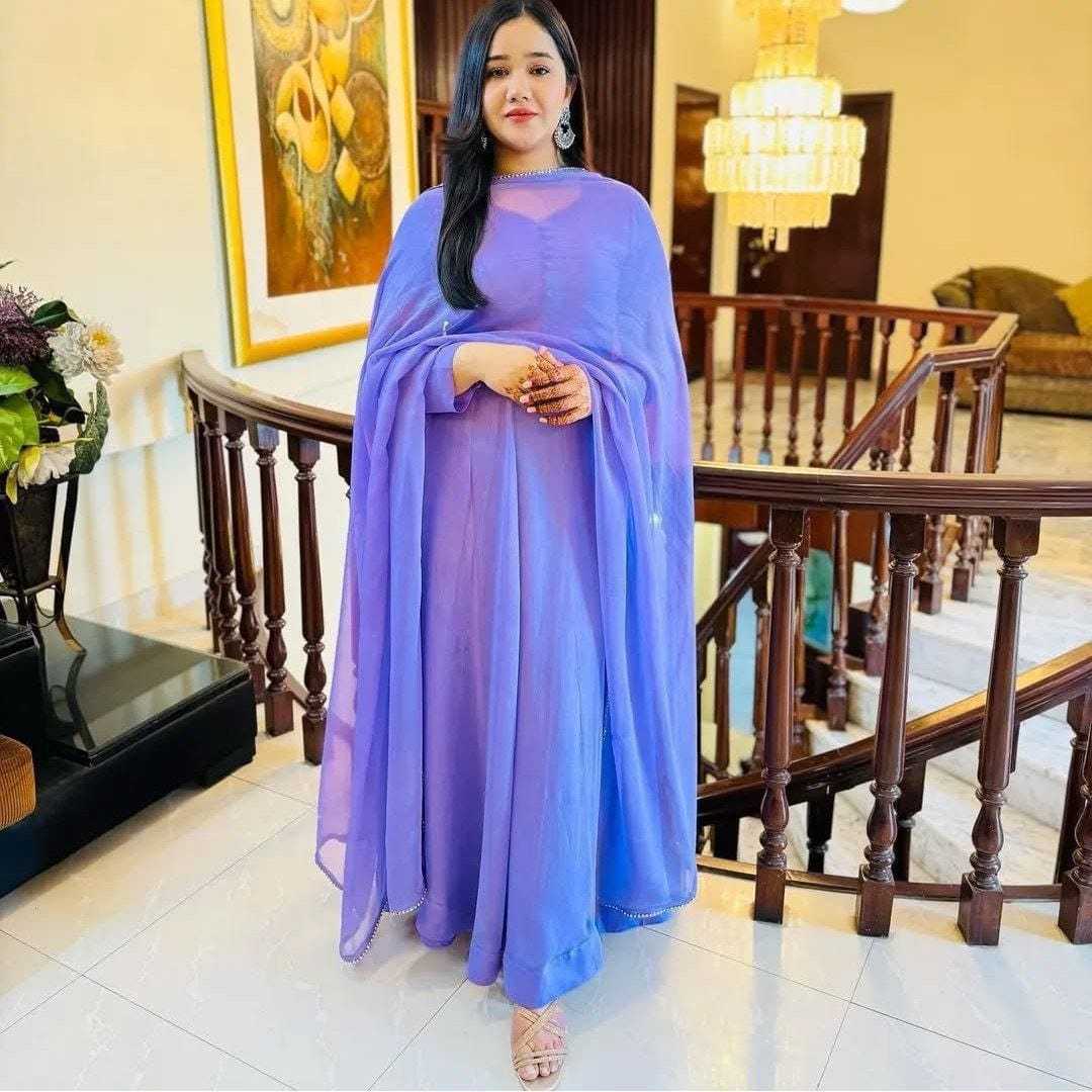 Ynf Georgette RIN157 2081 Gowns Wedding Collections Plus Size Collections Wholesale Party Gowns Georgette Gown Designer Gowns Manufacturer