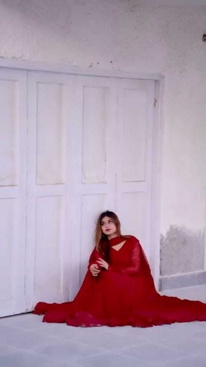 Ynf Georgette RIN157 2084 Gowns Wedding Collections Plus Size Collections Wholesale Georgette Gown Designer Gowns Honeymoon Ethnic Wear Manufacturer