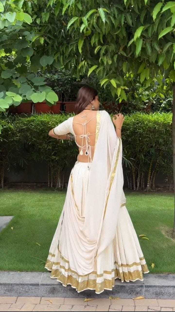 Ynf Georgette RIN157 NAVRATRI NIGHTS-07 Lehengas Festive Collections Plus Size Collections Wholesale Georgette Lehenga Navratri Chaniya Choli Onam Collections Manufacturer