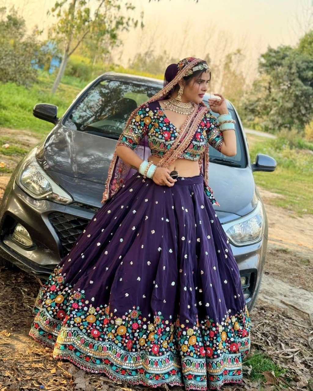 Ynf Georgette RIN162 358 Lehengas Wholesale Fancy Lehenga Wedding Lehenga Embroidered Lehenga Manufacturer