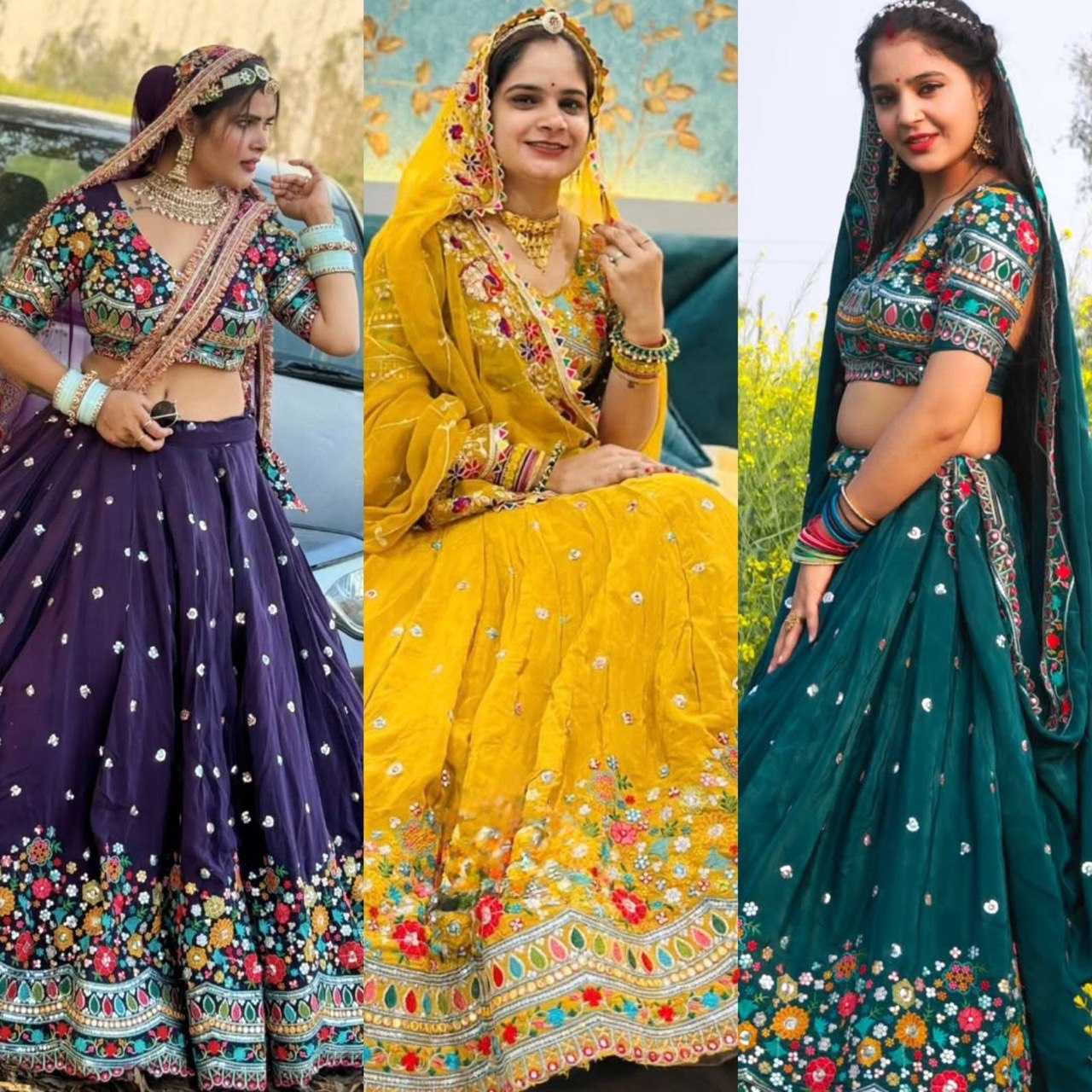 Ynf Georgette RIN162 358 Lehengas Wholesale Fancy Lehenga Wedding Lehenga Embroidered Lehenga Manufacturer