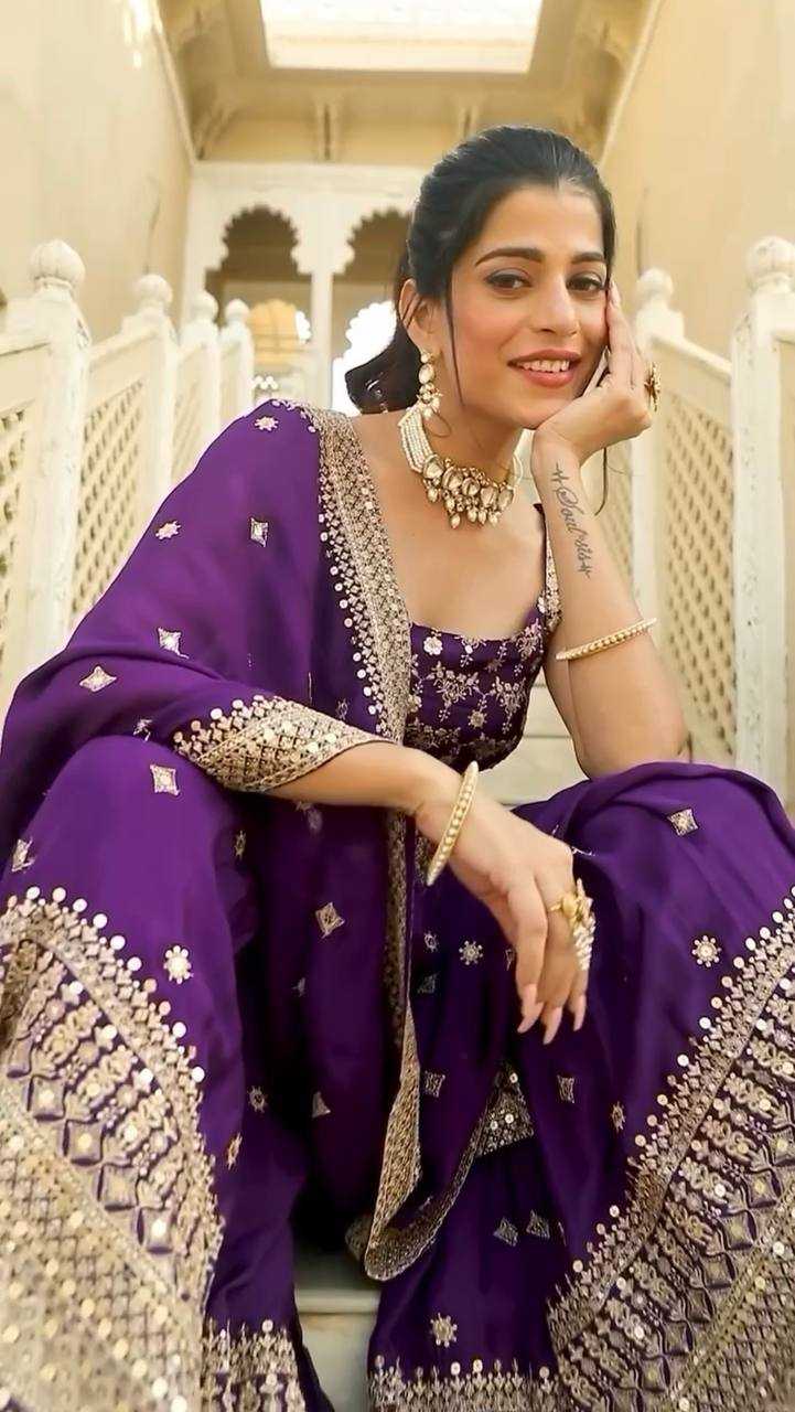 Ynf Georgette RIN162 5892 Suits & Dresses Wholesale Sharara Salwar Suits Embroidery Suits Georgette Suit Manufacturer