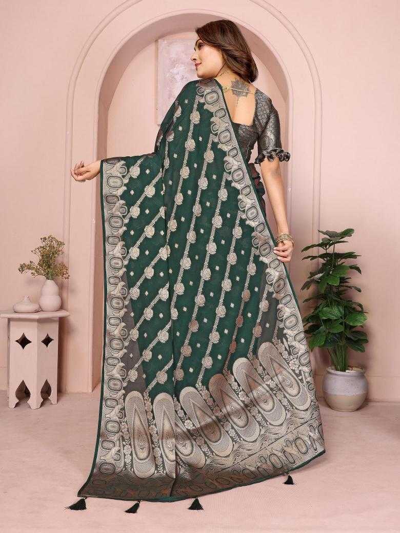 Ynf Georgette RIN183 GRUHINI Silk Sarees Wedding Collections Festive Collections Wholesale Banarasi Silk Sarees Soft Silk Sarees Designer Silk Sarees Manufacturer