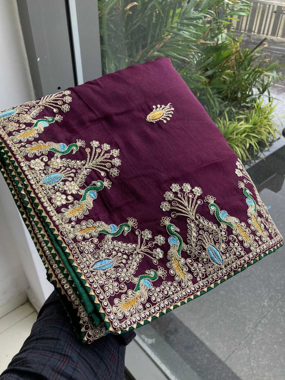 Ynf Georgette RIN188 RCB Sarees Wholesale Designer Sarees Party Wear Sarees Heavy Work Sarees Manufacturer