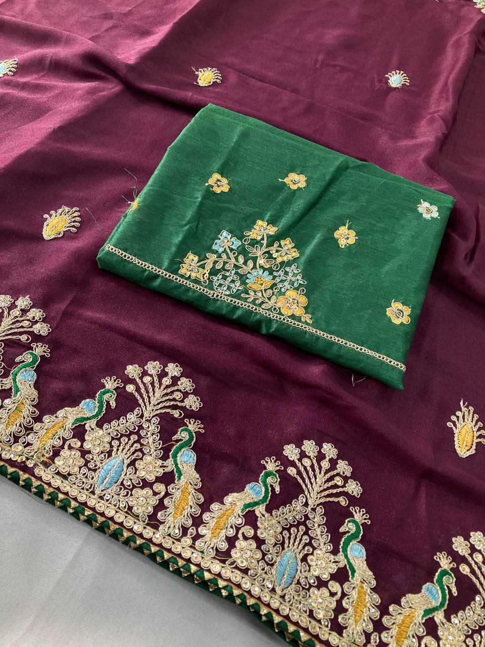 Ynf Georgette RIN188 RCB Sarees Wholesale Designer Sarees Party Wear Sarees Heavy Work Sarees Manufacturer