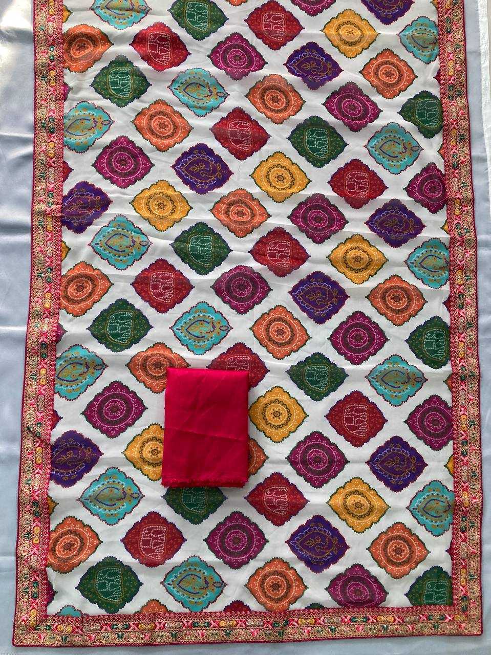 Ynf Georgette RIN188 Sakhi4 Sarees Wedding Collections Festive Collections Wholesale Printed Sarees Georgette Sarees Sarees With Blouse Manufacturer