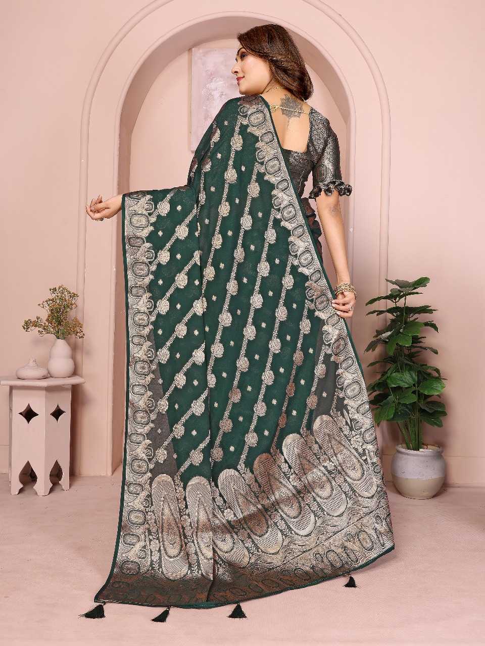Ynf Georgette RIN197 2989 Sarees Wholesale Designer Sarees Bridal Sarees Silk Sarees Manufacturer