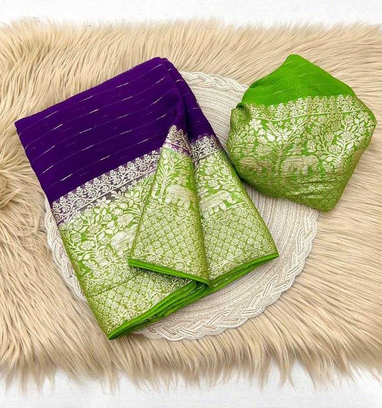 Ynf Georgette RIN199 326 Sarees Wedding Collections Festive Collections Wholesale Georgette Sarees Zari Border Sarees Viscose Saree Manufacturer