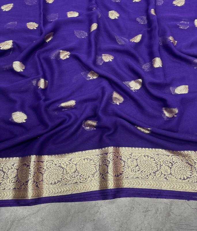 Ynf Georgette RIN199 Elephant Sarees Wedding Collections Festive Collections Wholesale Georgette Sarees Butta Sarees Viscose Saree Manufacturer