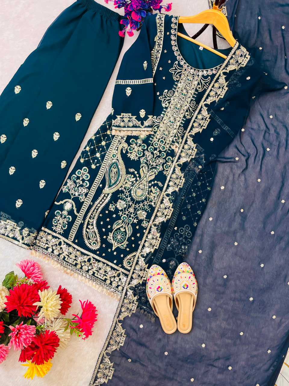 Ynf Georgette RIN212 7056 Suits & Dresses Islamic Clothing Wholesale Pakistani Suits Embroidery Suits Wedding Suits Manufacturer